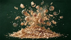 _flying_ wood curls small